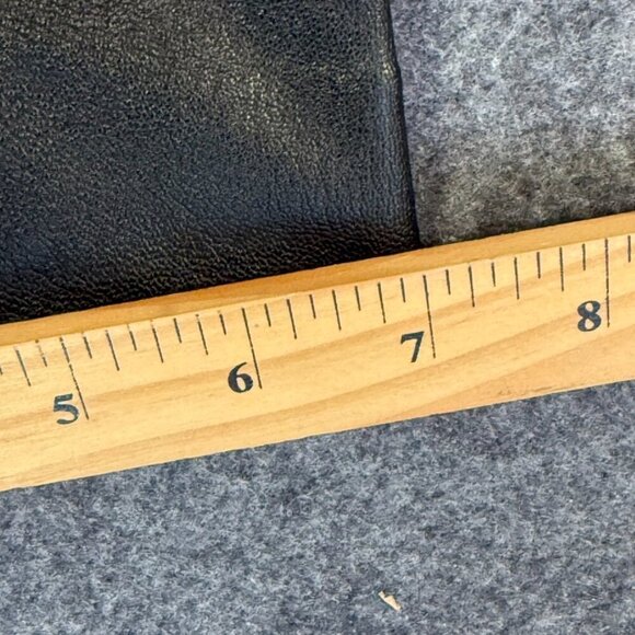 Spanx Womens Leather Like Slim Straight Pant Crop Size Small Petite Black NWT - Picture 14 of 15